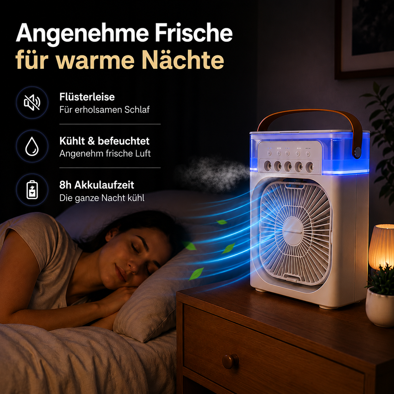 LuftWerk™ AirCool Pro 3-in-1 Luftkühler