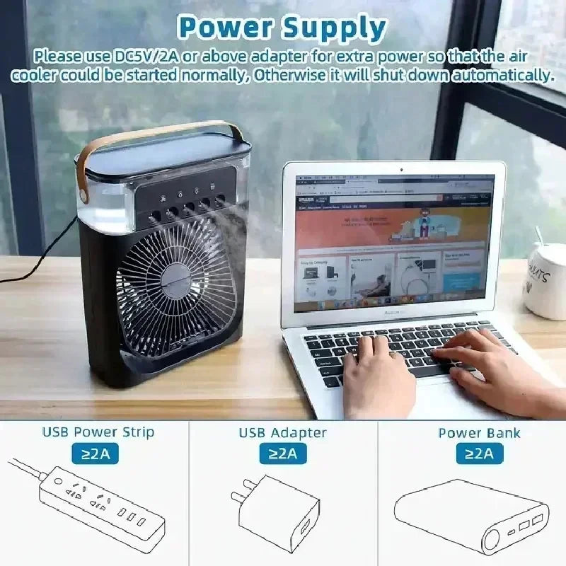 LuftWerk™ AirCool Pro 3-in-1 Luftkühler
